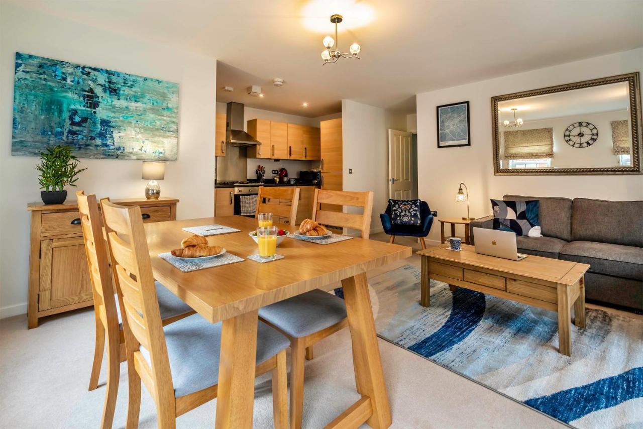The Augustine - Modern Two Bed Ground Floor Apartment With Parking Canterbury Luaran gambar